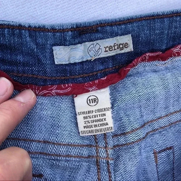 Refuge Junior Blue Jeans Size 11 Regular - Picture 7 of 8